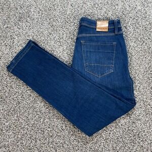 DU/ER Men's 32x31 Performance Denim Jeans Dark Wash Slim Straight Stretch